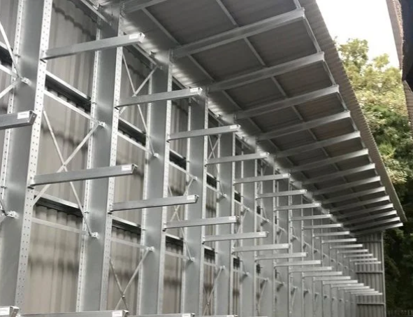 Cladded Cantilever Racking 4