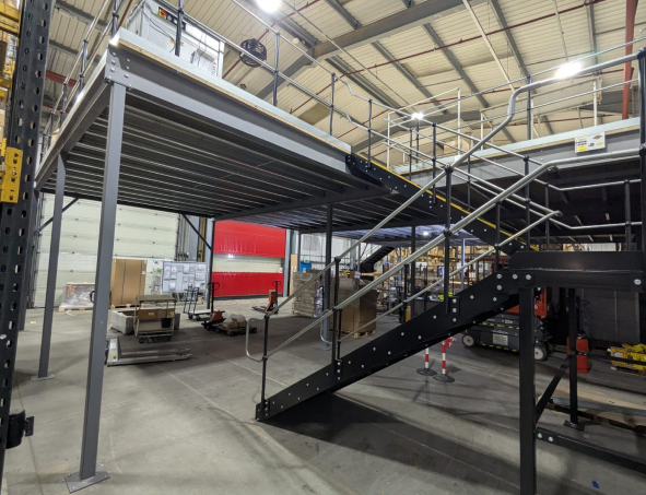 Warehouse Mezzanine Flooring 1