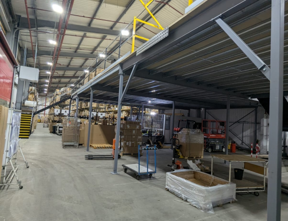 Warehouse Mezzanine Flooring 2